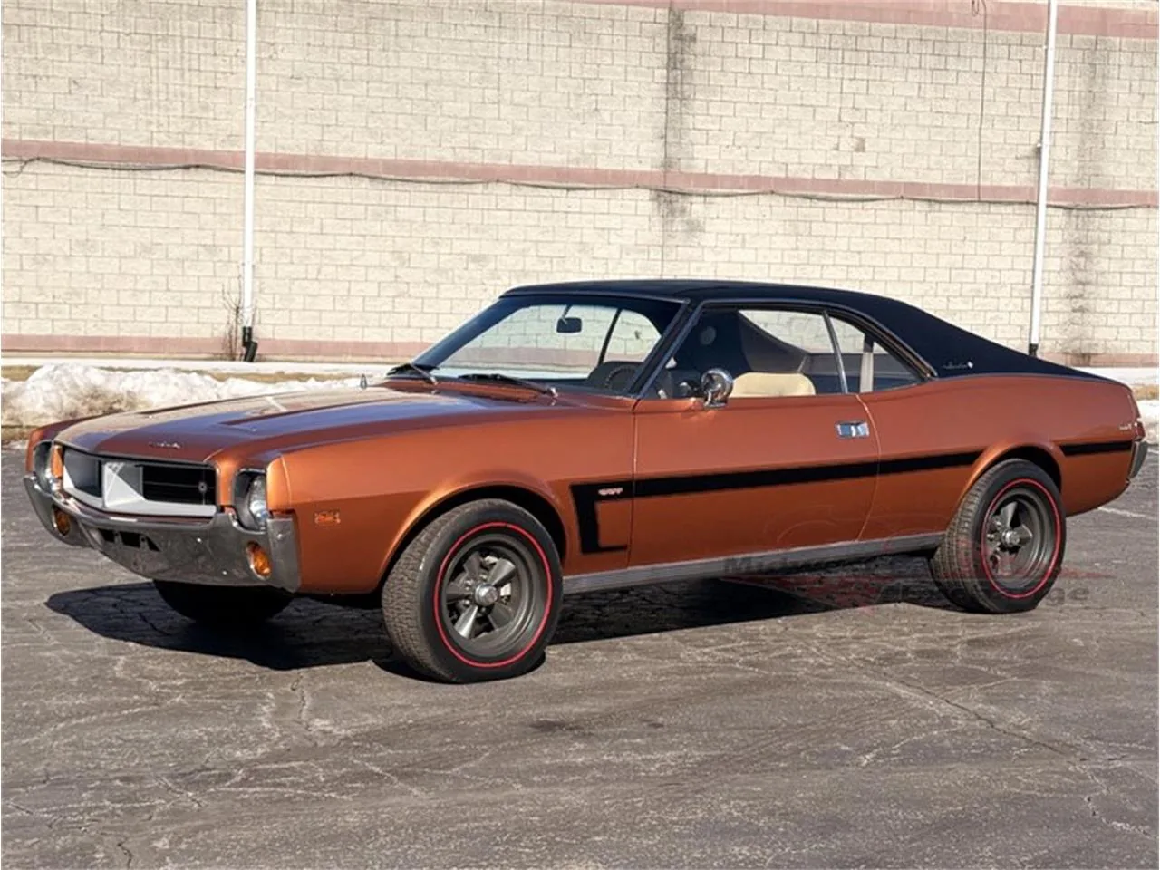 AMC Javelin AMX 1971 de trois quarts avant