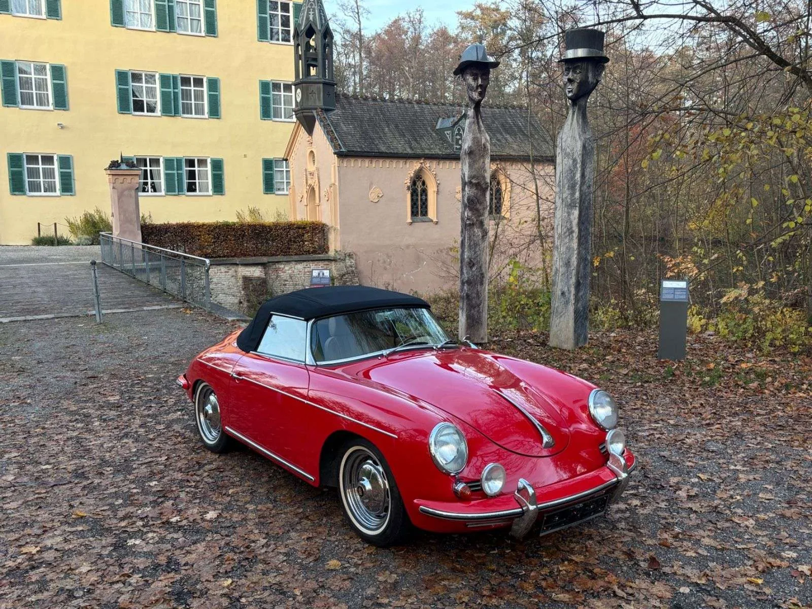 Porsche 356 de trois quarts avant