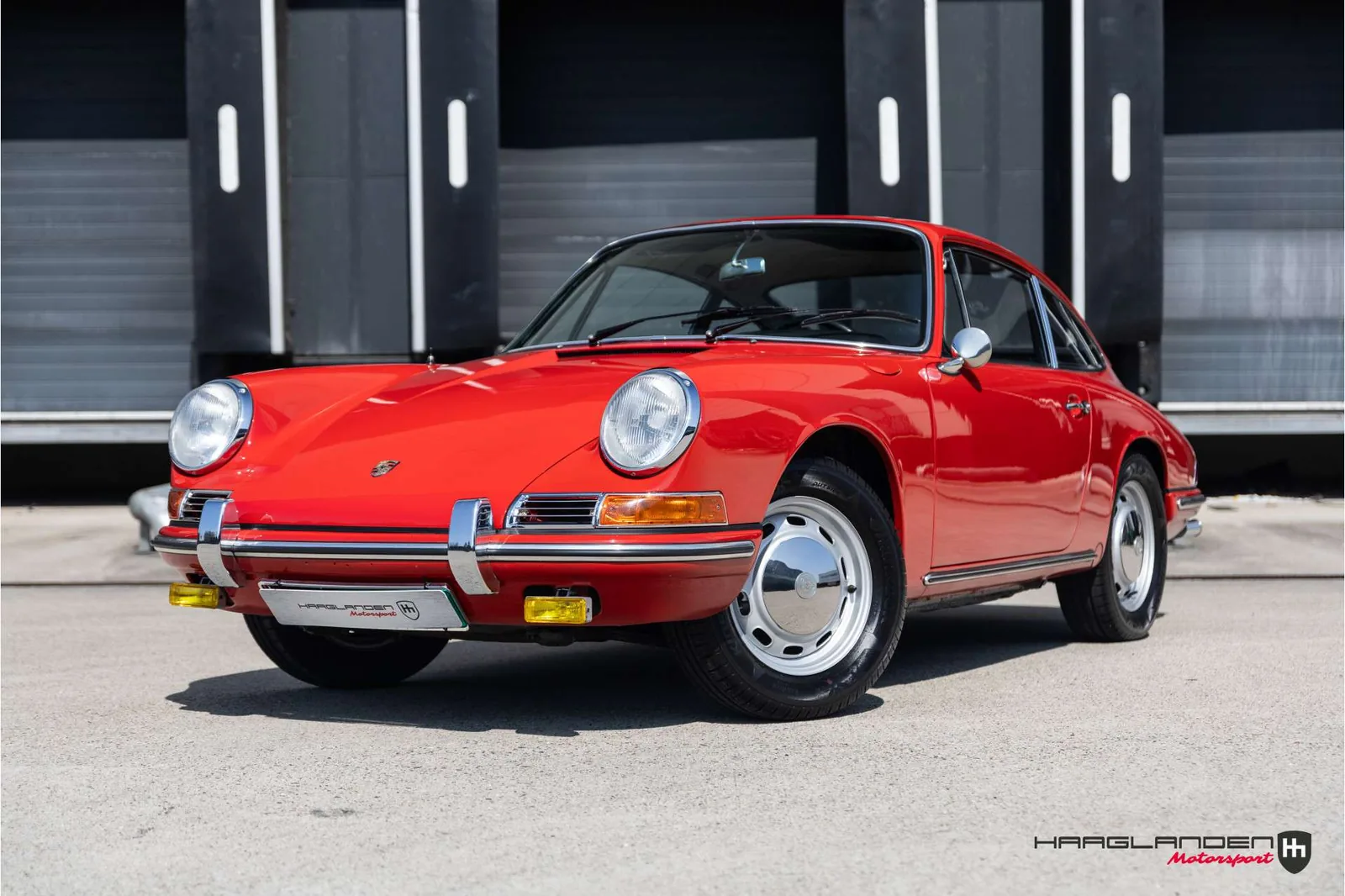 Porsche 912 de trois quarts avant